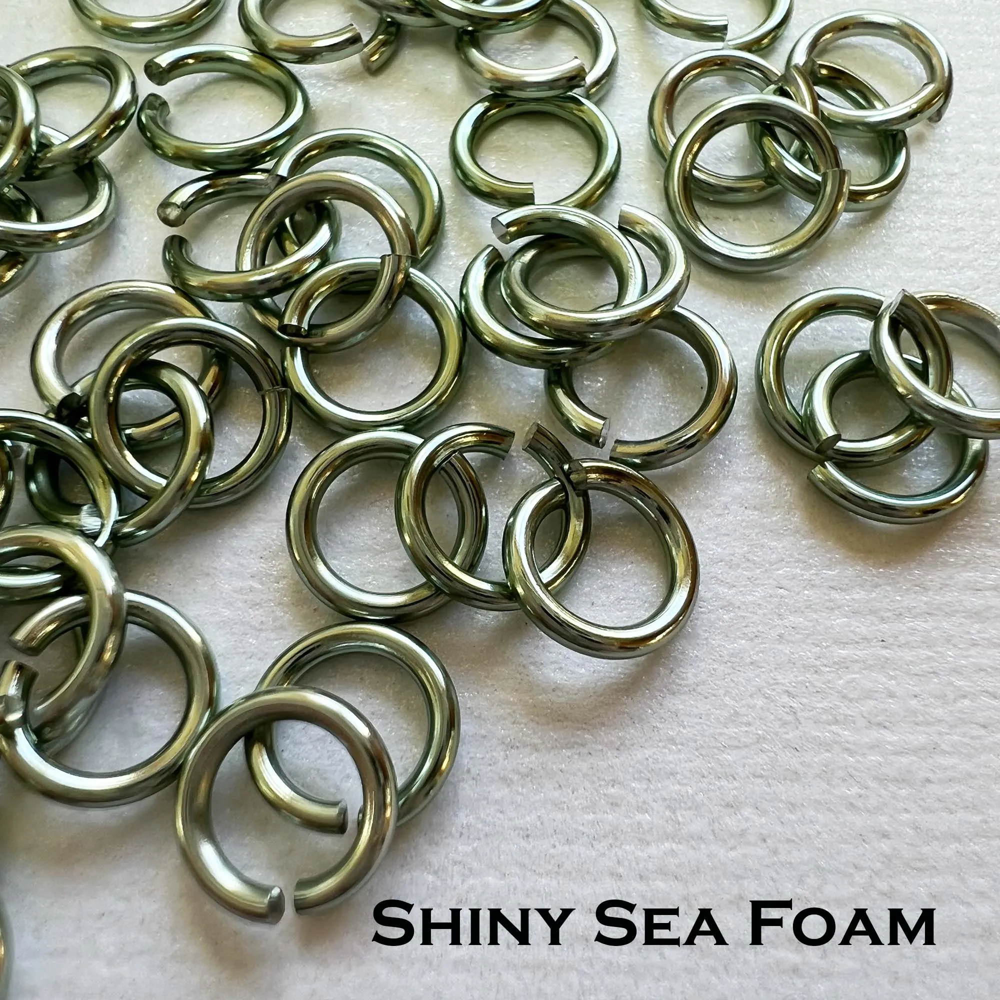 20g 5/32" Jump Rings AA SHINY (AWG) ID: 4.3mm- choose color & quantity