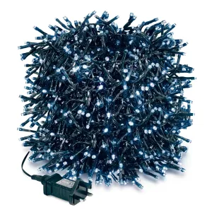 480 LED Cluster Lights Indoor/Outdoor - Cold White - 6m