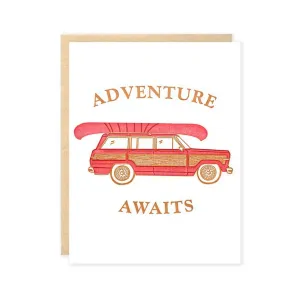 Adventure Awaits Stationary Card