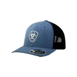 Ariat M&F Men's Flexfit Logo Mesh Denim Osfa Cap