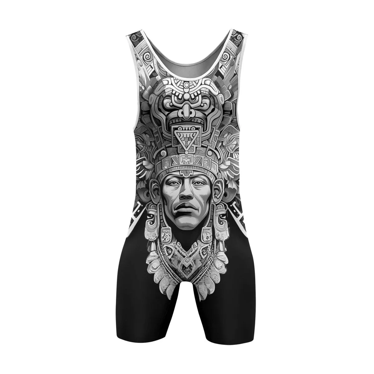 Brave Aztec Warrior Wrestling Singlets