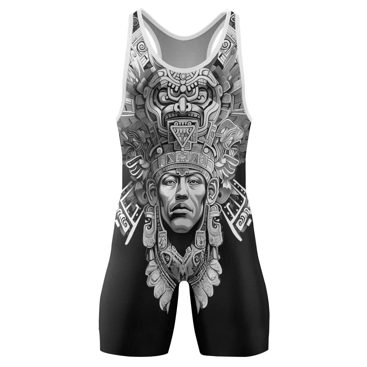 Brave Aztec Warrior Wrestling Singlets