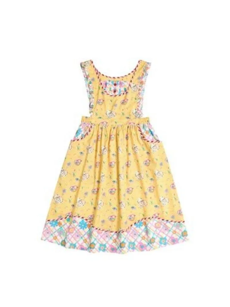 Cat Print Lace Sundress【s0000003322】