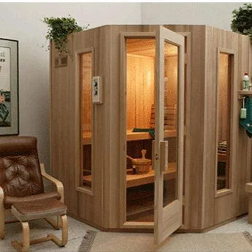Corner Sauna Kit - 5 Sided Modular Sauna - Pre Fab