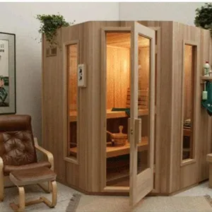 Corner Sauna Kit - 5 Sided Modular Sauna - Pre Fab