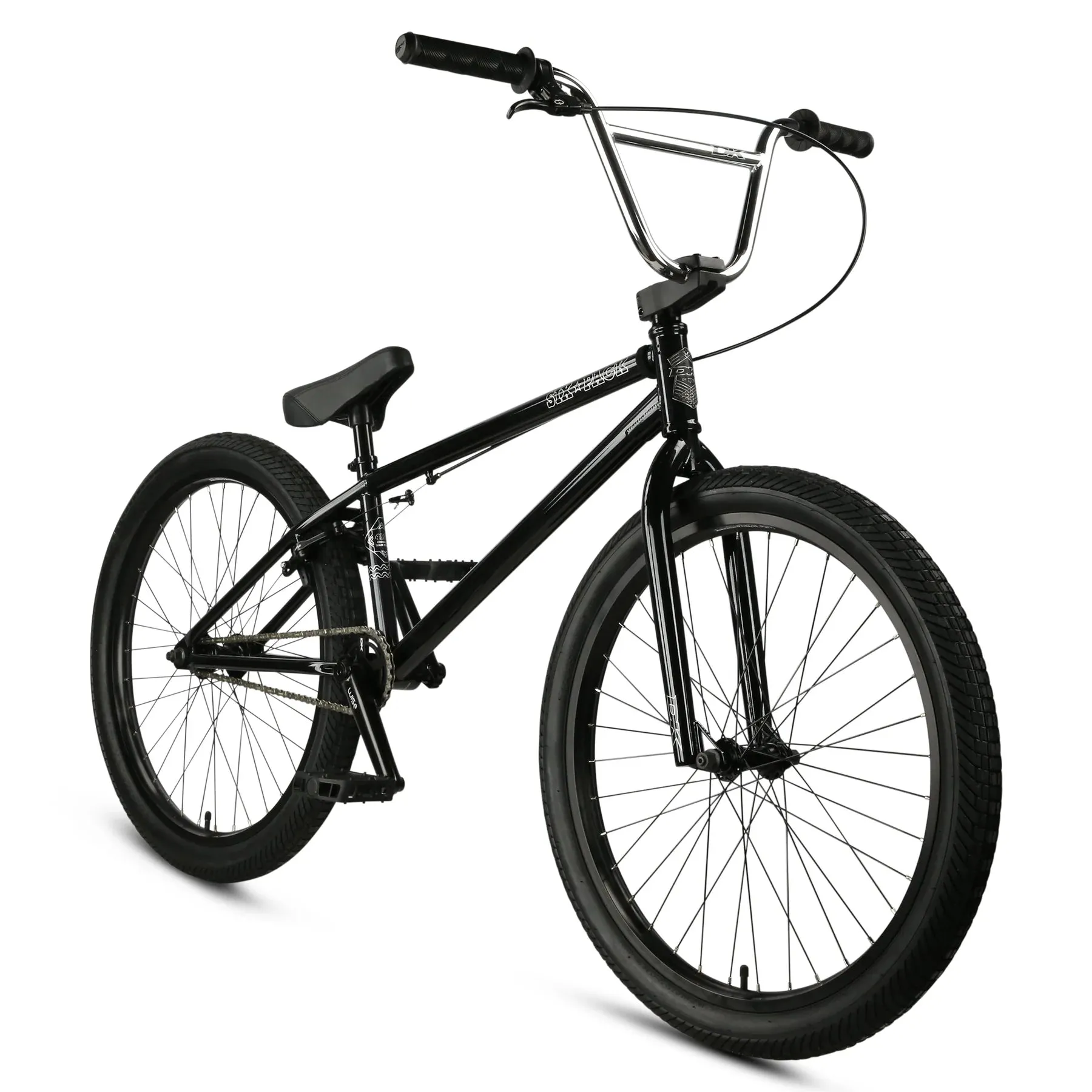 DK Six Pack 24" Complete BMX Bike - Black
