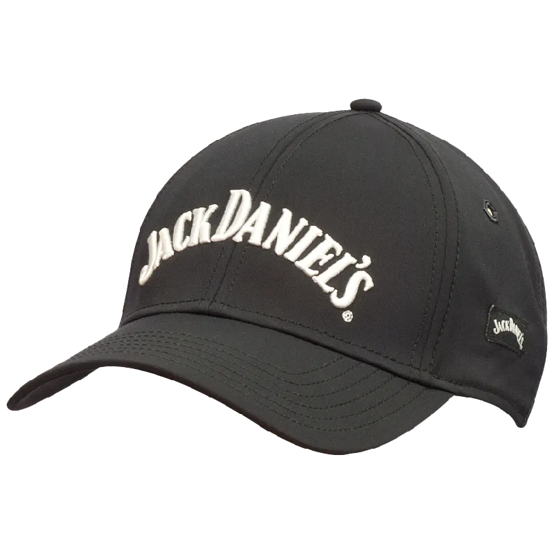 F&M Hat Co Jack Daniel's Black Mesh Embroidered Signature Cap