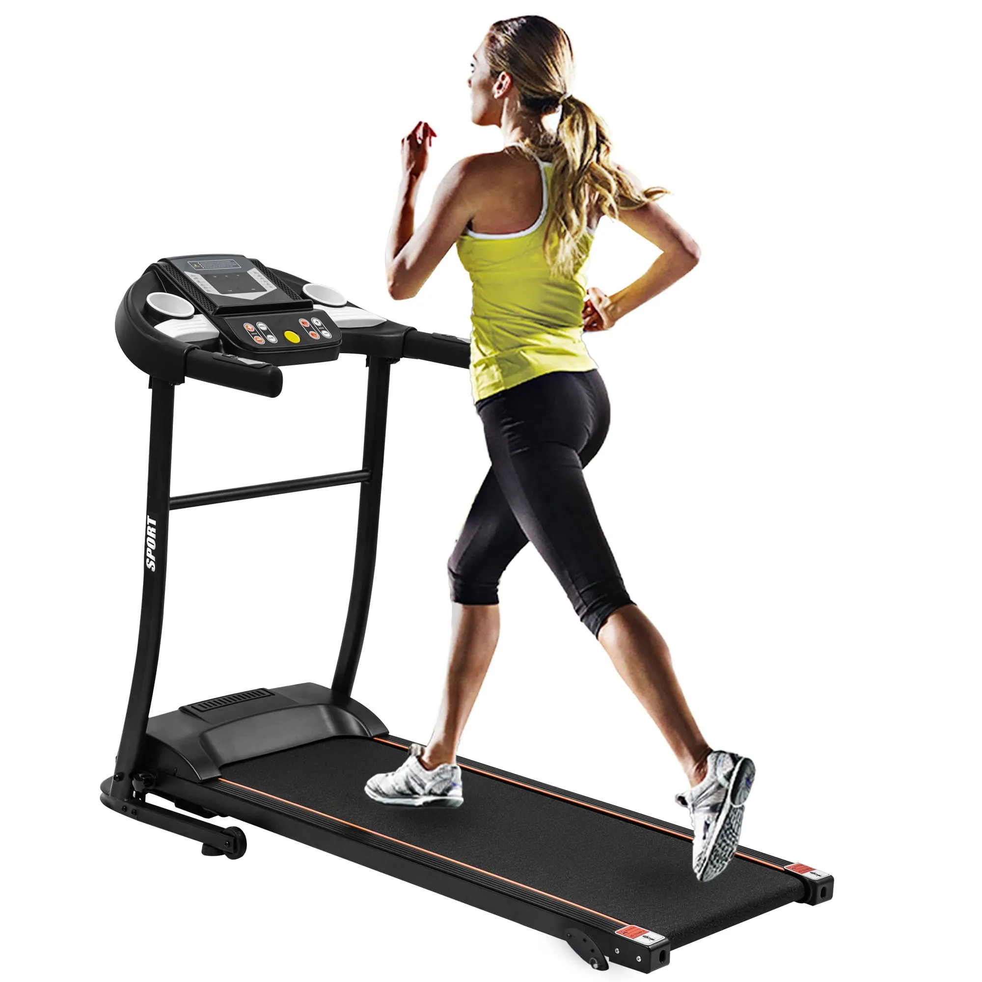 Folding Electric Treadmill Motorized Running Machine