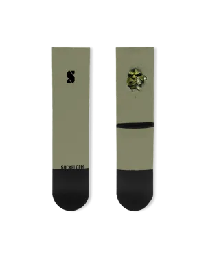 Hulk Printed Cycling Socks