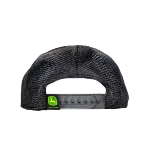 John Deere Youth Rubber Tractor Print Cap