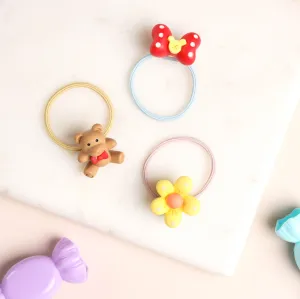 Kicks & Crawl- Nadoraa Sweet Bear Rubberbands - PO3