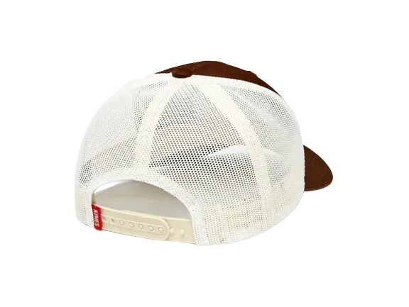 Kimes Ranch Men's Rolling Trucker Brown Hat