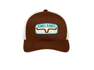 Kimes Ranch Men's Rolling Trucker Brown Hat