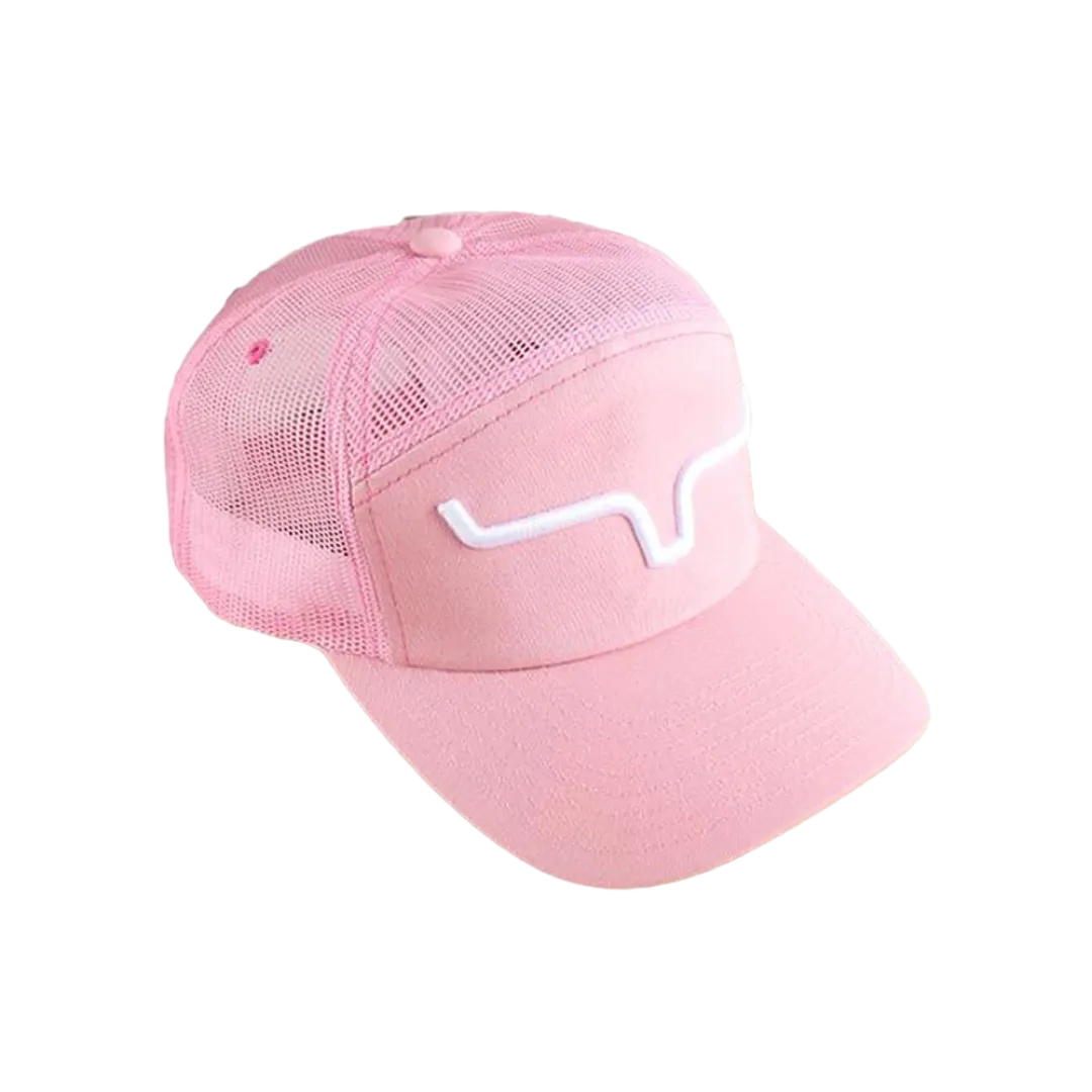 Kimes Ranch Women's Pink Mesh Trucker Cap