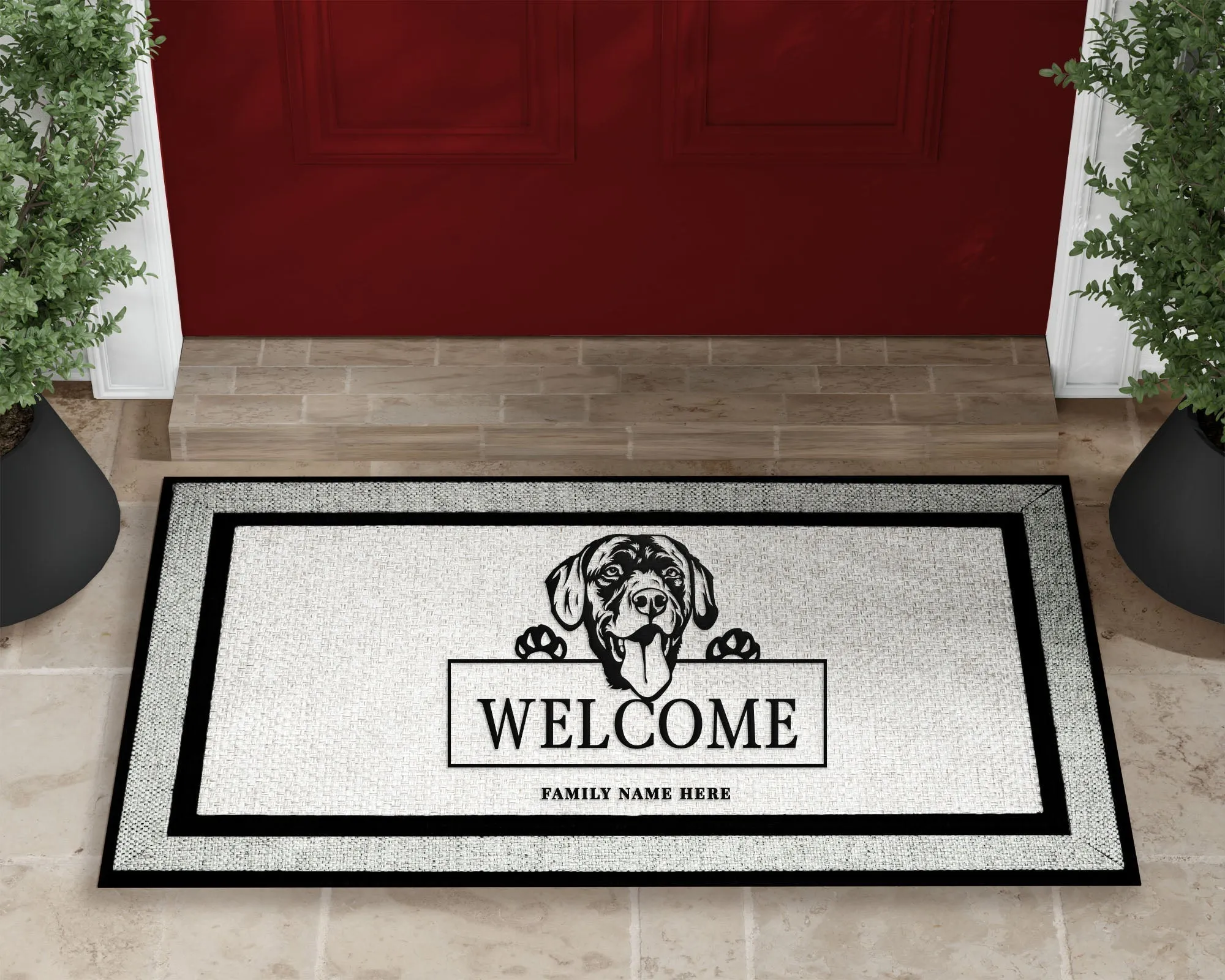 Labrador Retriever Dog Welcome Mat