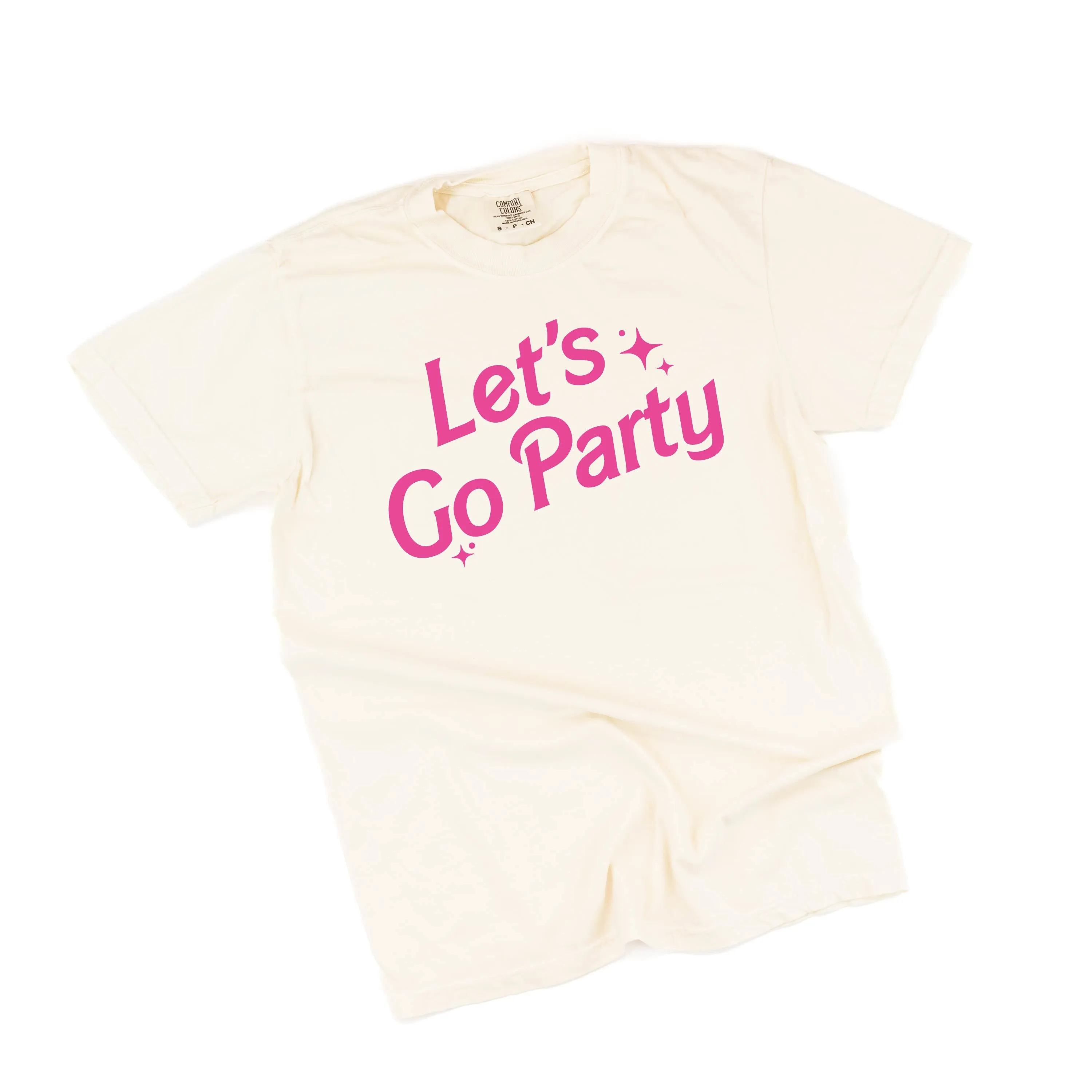 Let's Go Party (Barbie Party) - SHORT SLEEVE COMFORT COLORS TEE