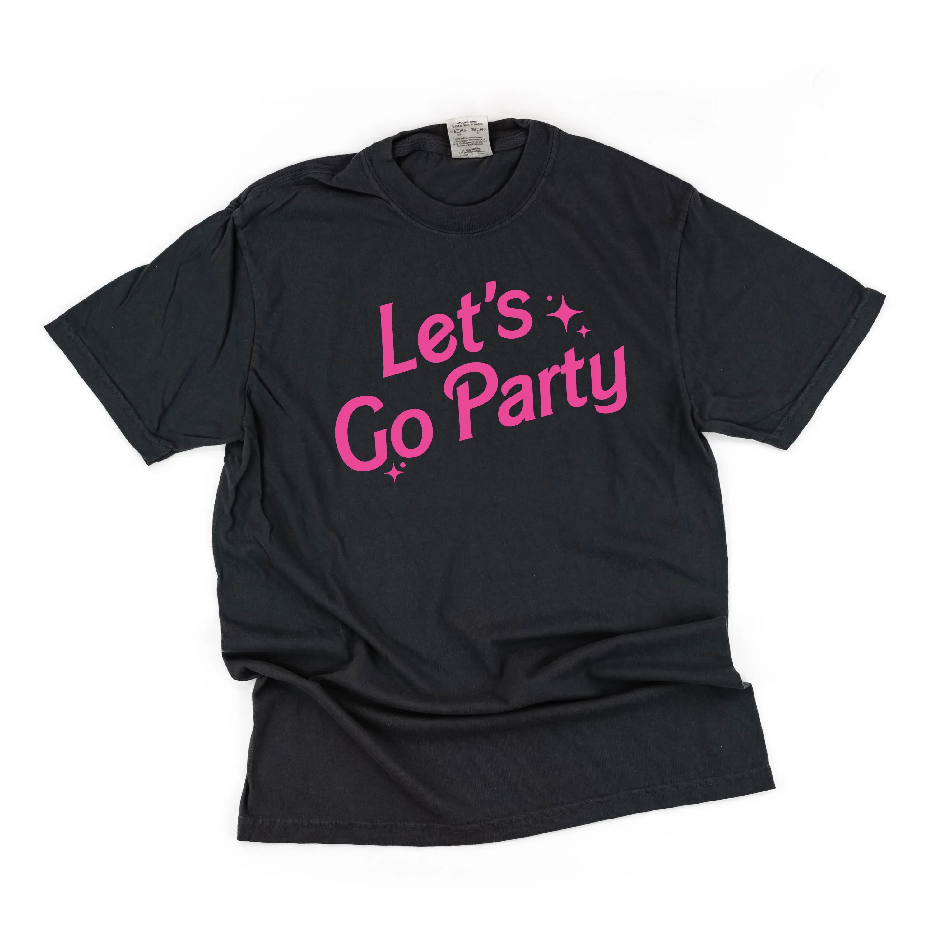 Let's Go Party (Barbie Party) - SHORT SLEEVE COMFORT COLORS TEE