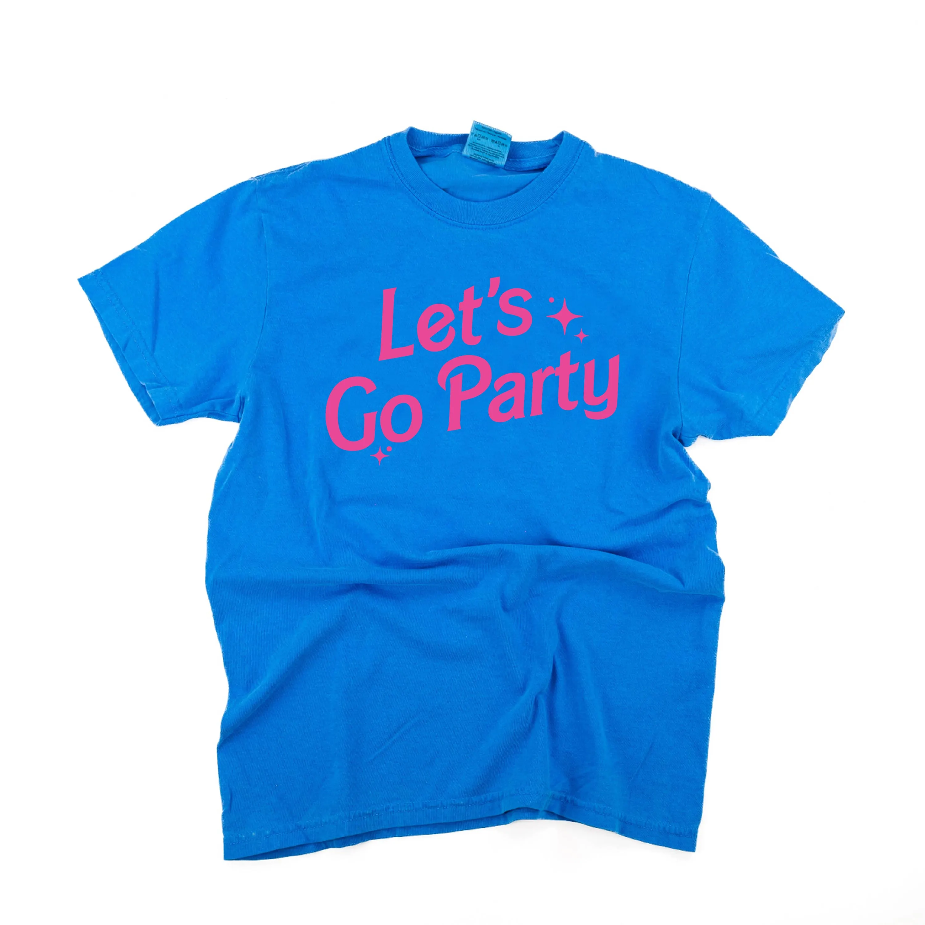 Let's Go Party (Barbie Party) - SHORT SLEEVE COMFORT COLORS TEE