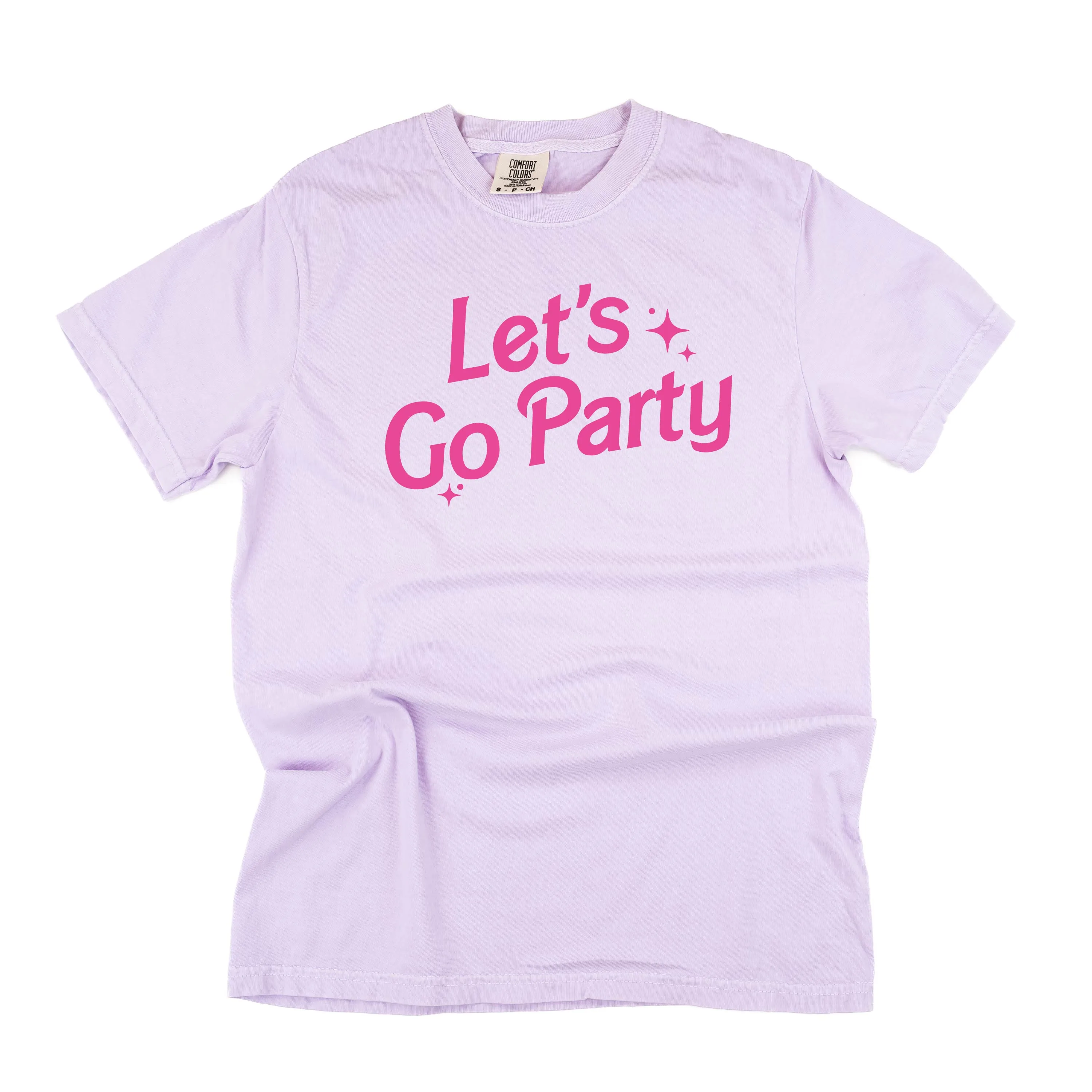 Let's Go Party (Barbie Party) - SHORT SLEEVE COMFORT COLORS TEE