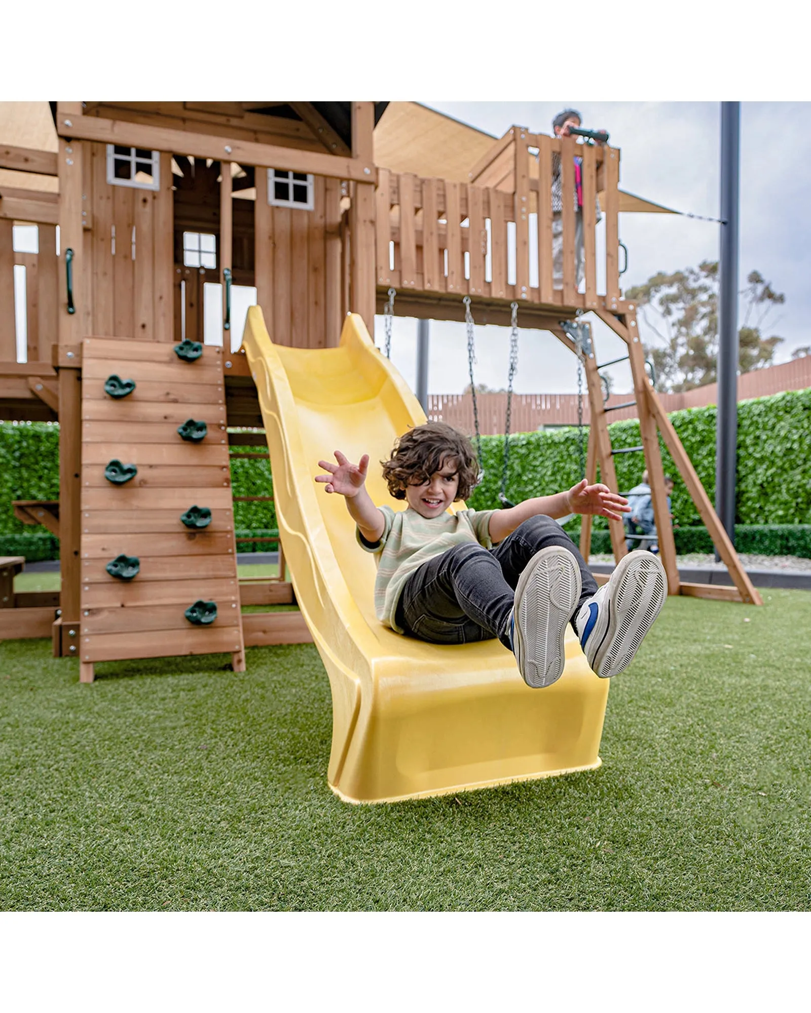 Lifespan Kids Kensington Play Centre Set with 2.2m Yellow Slide