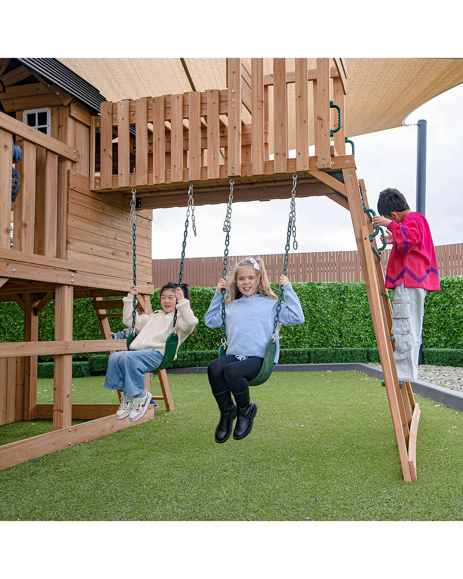 Lifespan Kids Kensington Play Centre Set with 2.2m Yellow Slide