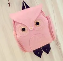 Lucy  Modischer Damen-Rucksack mit Eulen-Motiv fr Freizeit und Reisen