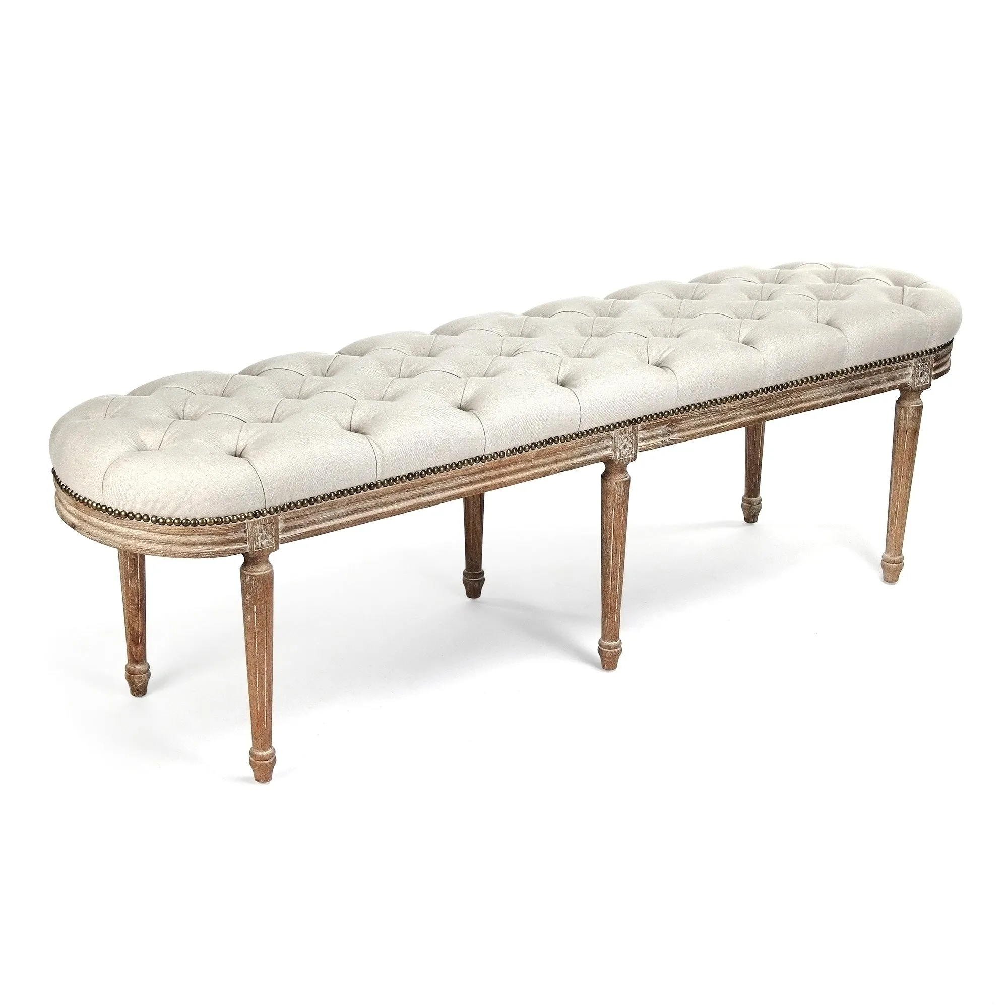 Michel Tufted Bench by Zentique
