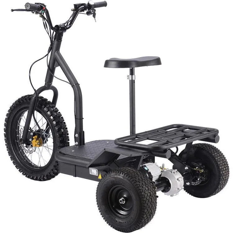 MotoTec Seated Electric Trike 48V 1200W