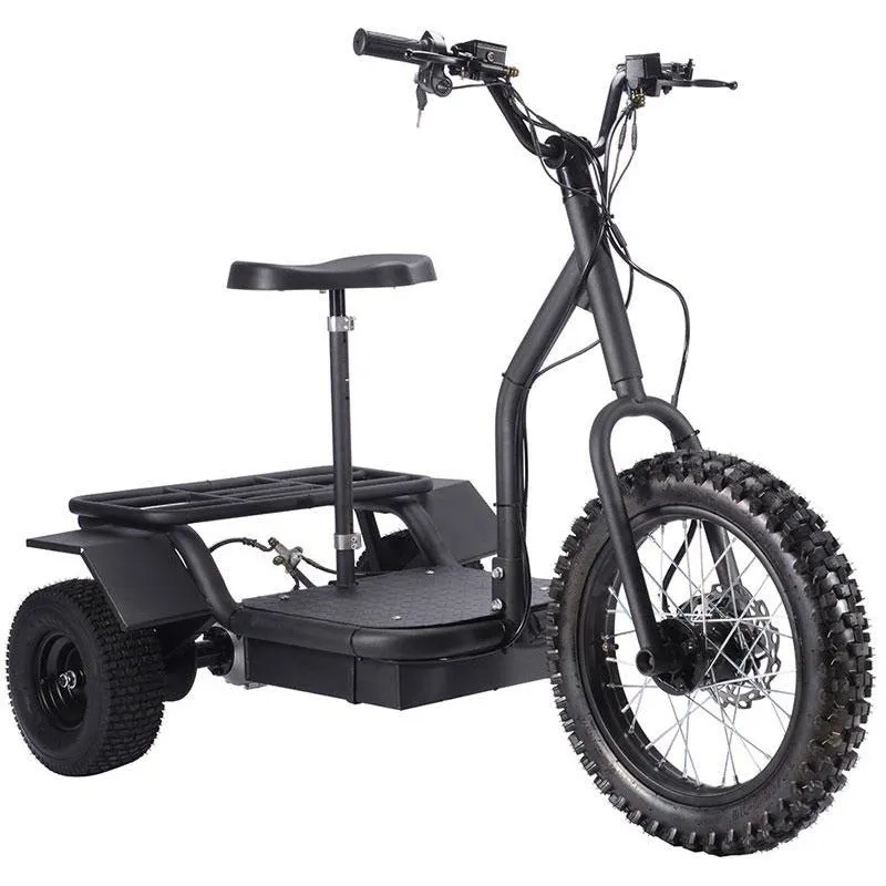 MotoTec Seated Electric Trike 48V 1200W