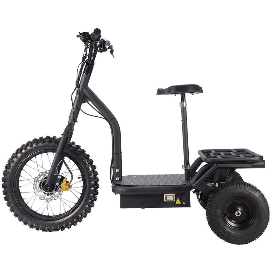 MotoTec Seated Electric Trike 48V 1200W
