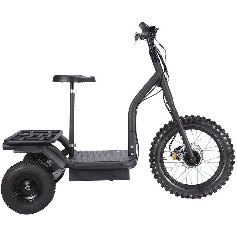 MotoTec Seated Electric Trike 48V 1200W
