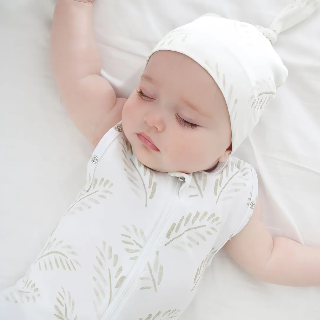 Newborn Sleeping Bag 1.0 TOG (Gold Fern)