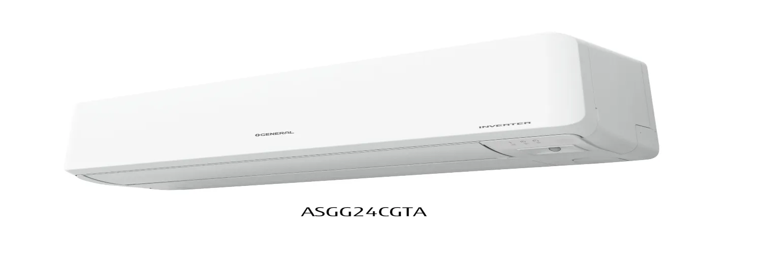 OGENERAL ASGG24CGTB 2 Ton 5 Star Inverter Split AC (R32, Copper, Made in Thailand) – Free Installation & 3m Copper Pipe