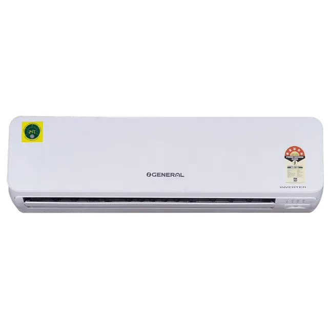 OGENERAL ASGG24CGTB 2 Ton 5 Star Inverter Split AC (R32, Copper, Made in Thailand) – Free Installation & 3m Copper Pipe