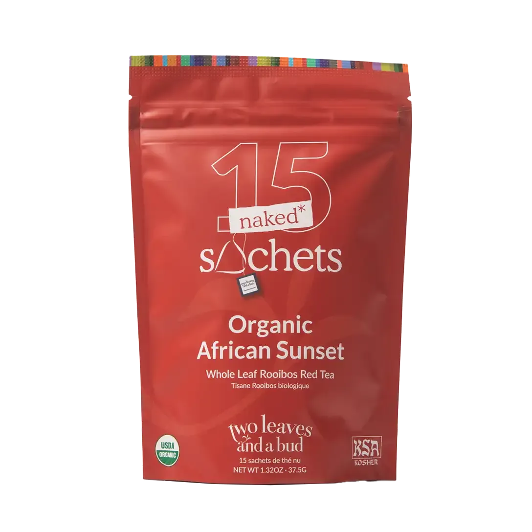Organic African Sunset Tea - 15 Naked Tea Sachets