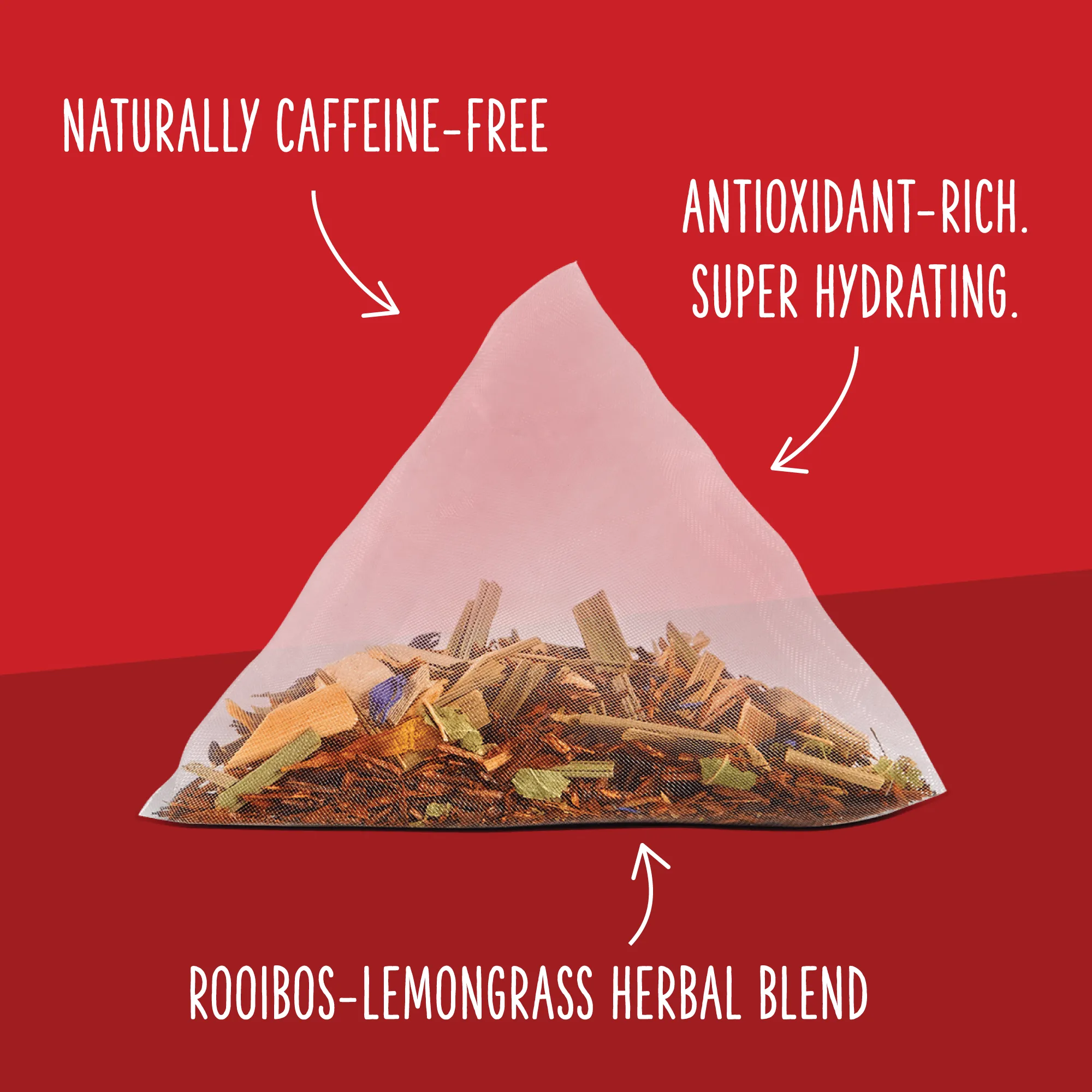 Organic African Sunset Tea - 15 Naked Tea Sachets