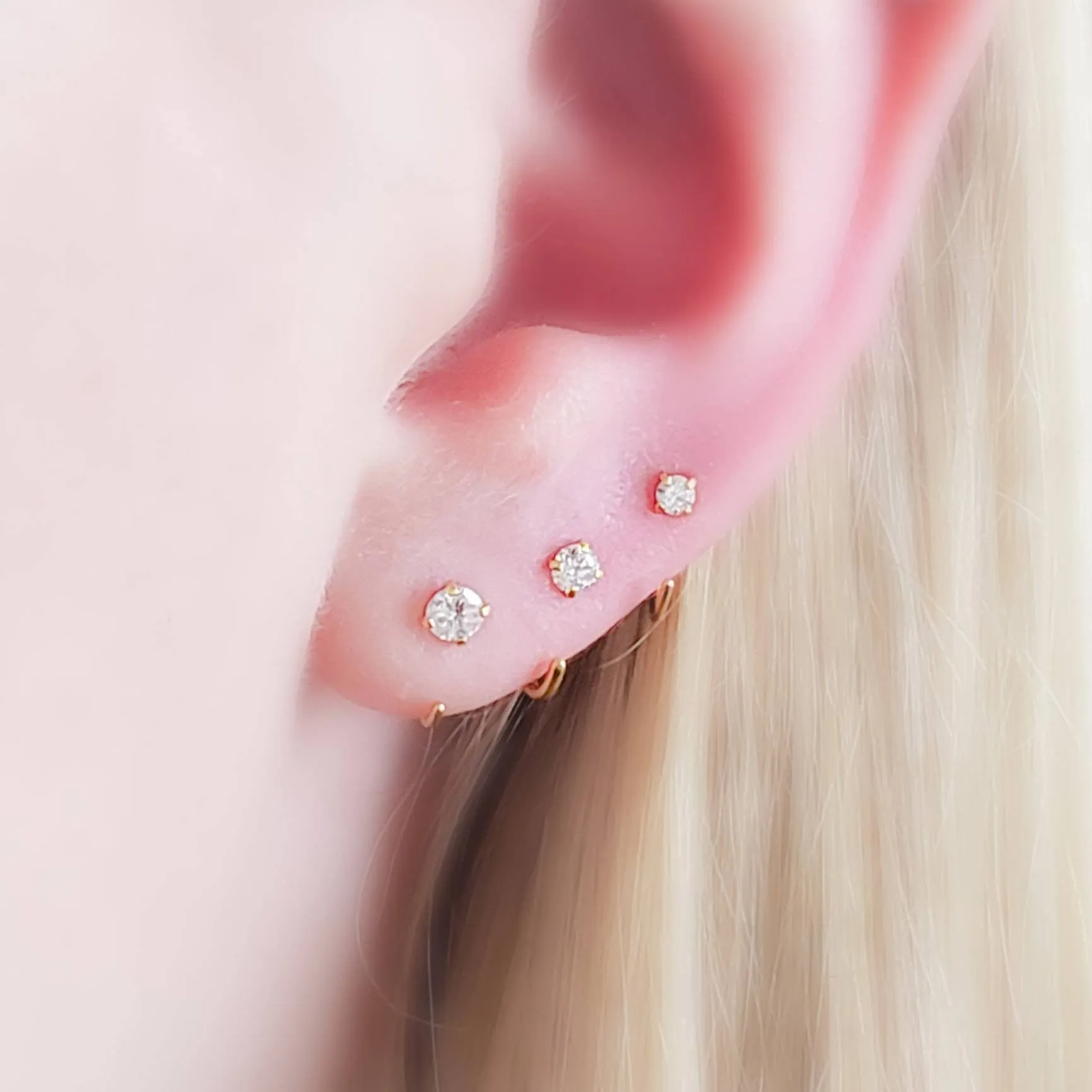 Our TINIEST Sparkle Hug Hoops