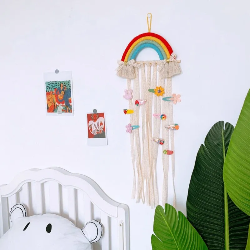 Rainbow Hair Pins Holder
