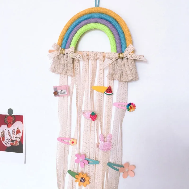 Rainbow Hair Pins Holder