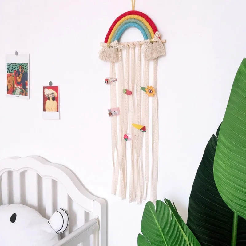 Rainbow Hair Pins Holder