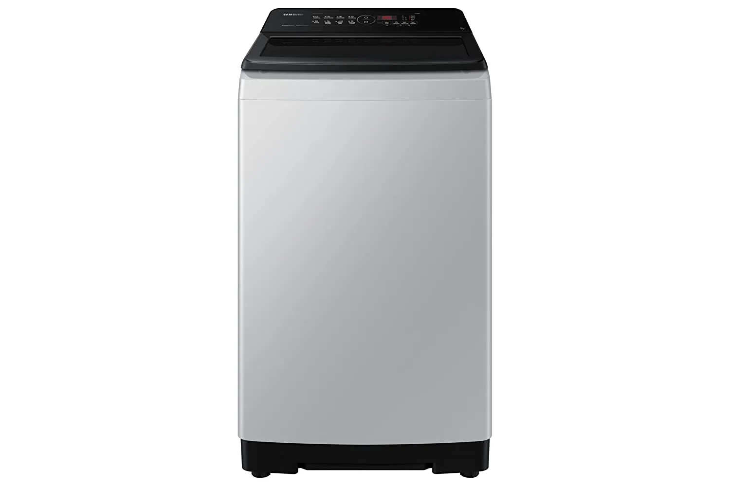 Samsung WA70BG4441BY 7 Kg 5 Star Fully Automatic Top Load Washing Machine | BubbleStorm Technology | Digital Inverter | Soft Closing Lid | Light Gray