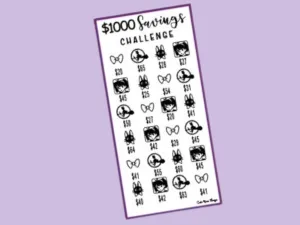 Savings Insert or Cash Envelope | KiKi's Delivery Service | 1000 Savings