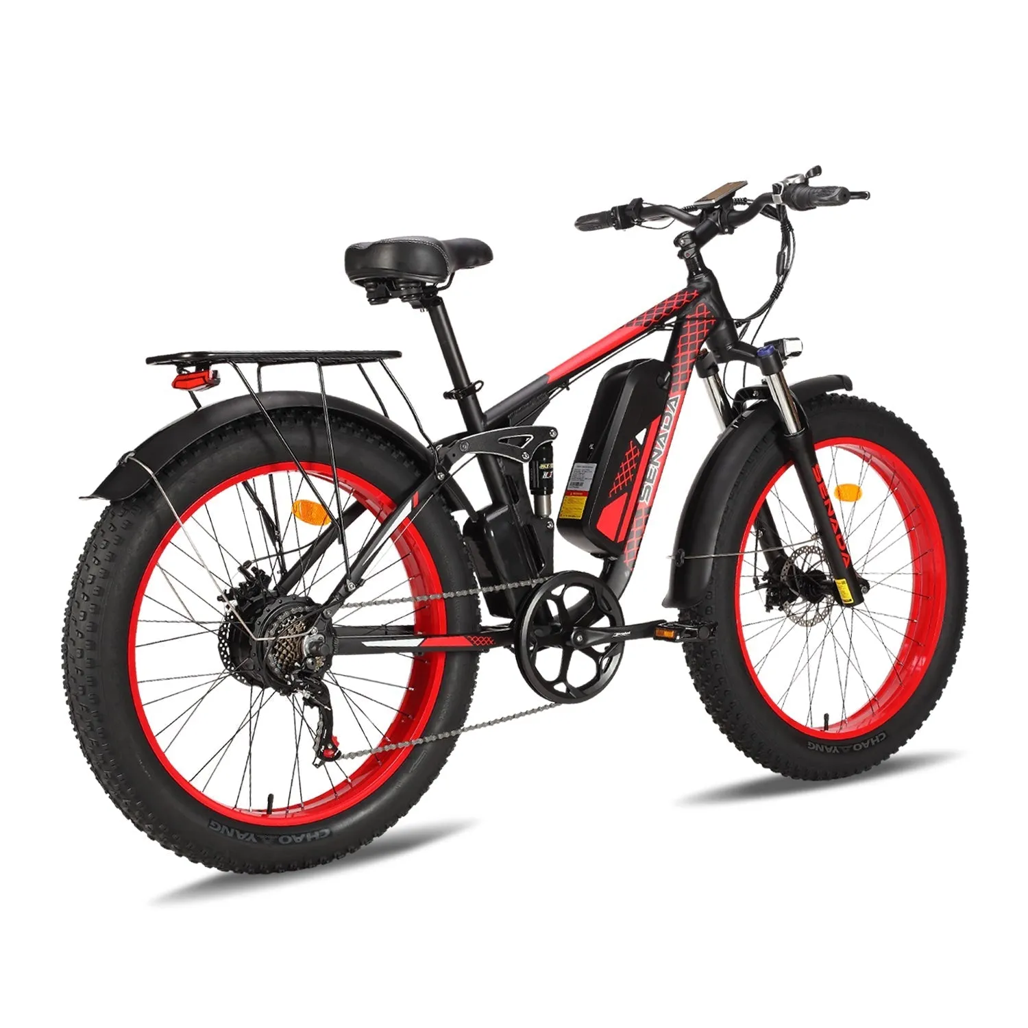 Senada VIPER 1000W 48V Fat Tire Electric Mountain Bike