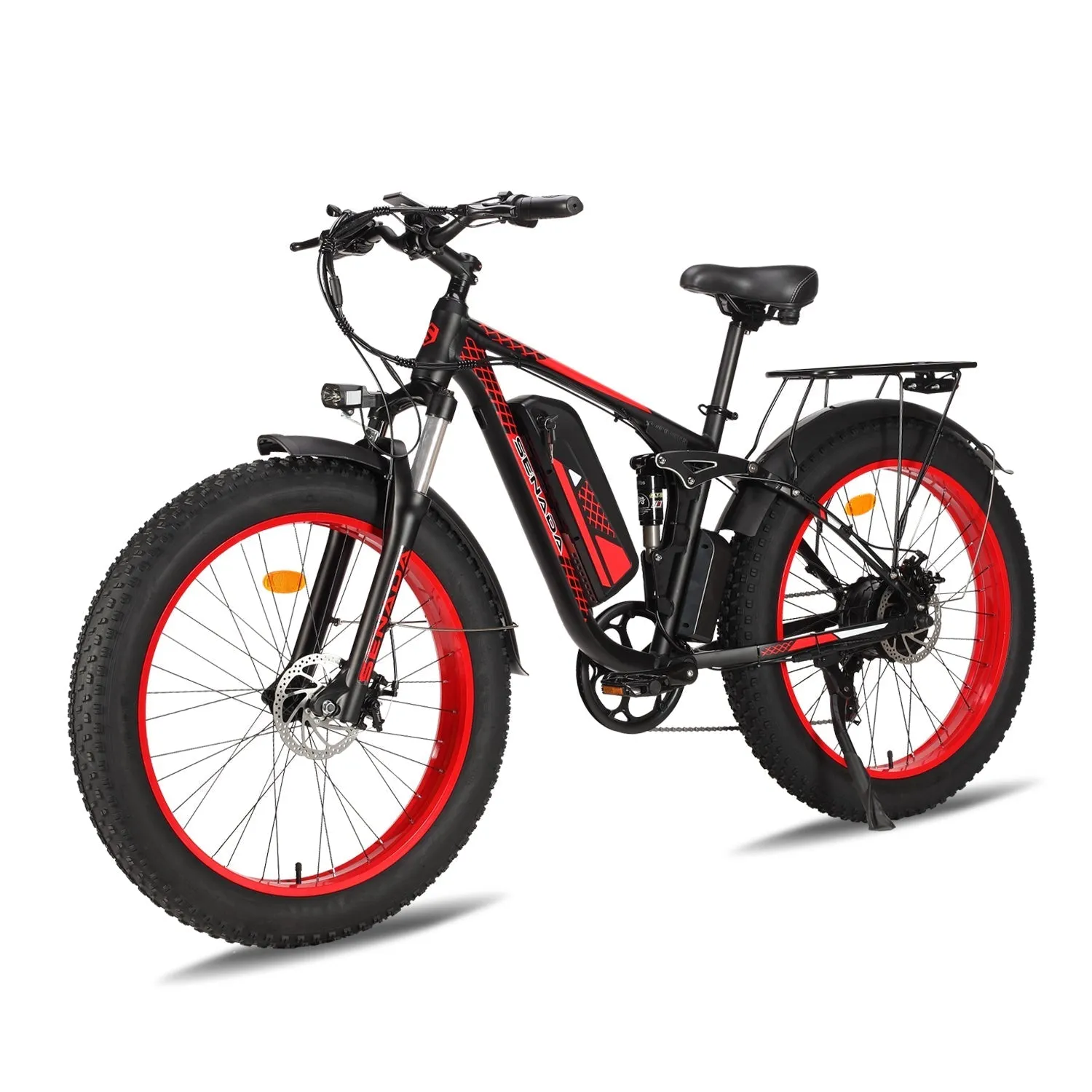 Senada VIPER 1000W 48V Fat Tire Electric Mountain Bike