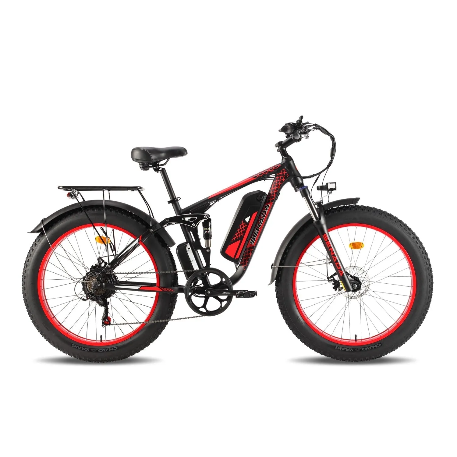 Senada VIPER 1000W 48V Fat Tire Electric Mountain Bike