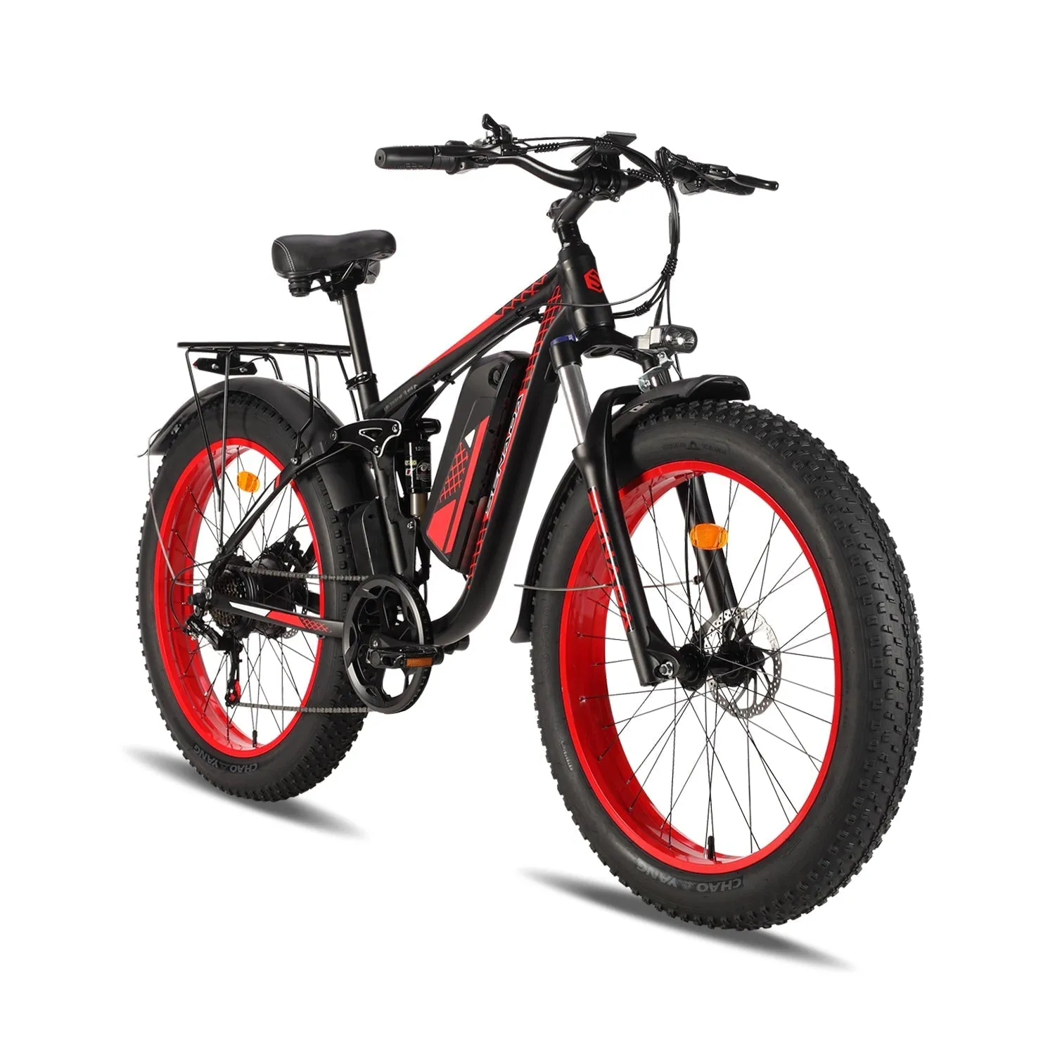 Senada VIPER 1000W 48V Fat Tire Electric Mountain Bike