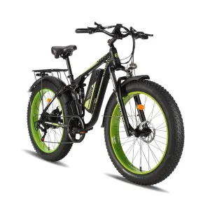 Senada VIPER 1000W 48V Fat Tire Electric Mountain Bike
