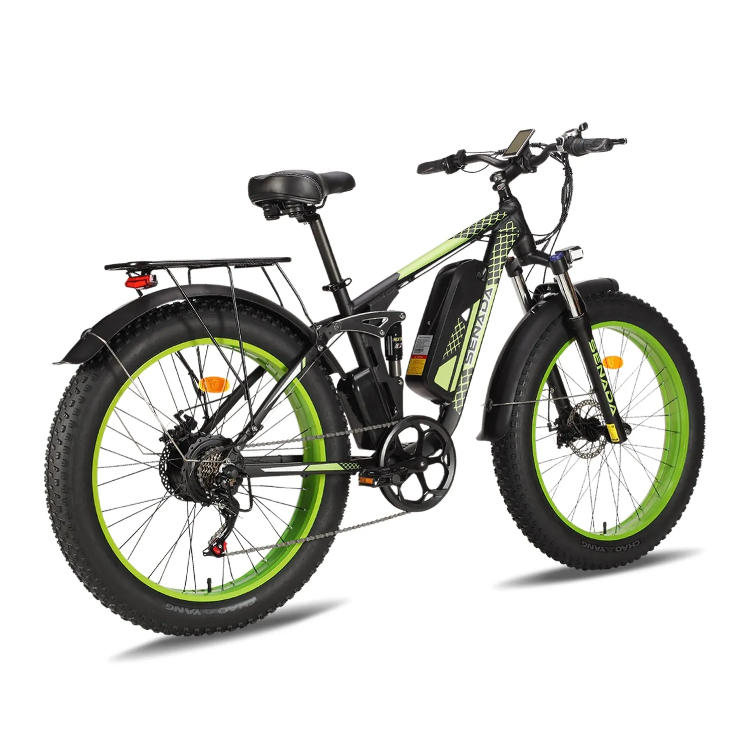 Senada VIPER 1000W 48V Fat Tire Electric Mountain Bike