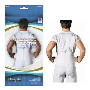 Sportaid Durofoam Back Belt, White, X-Small