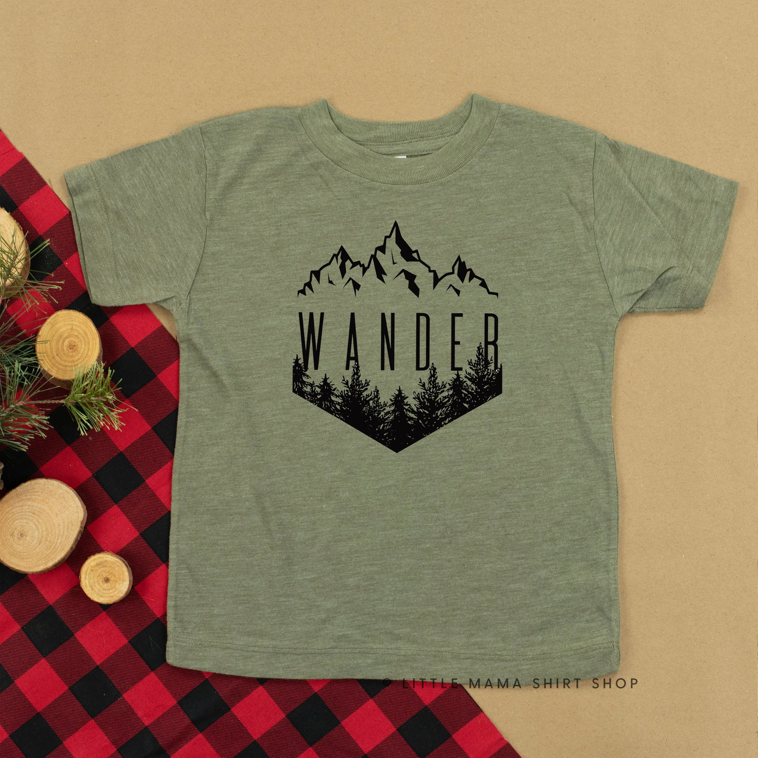 WANDER - Short Sleeve Child Shirt